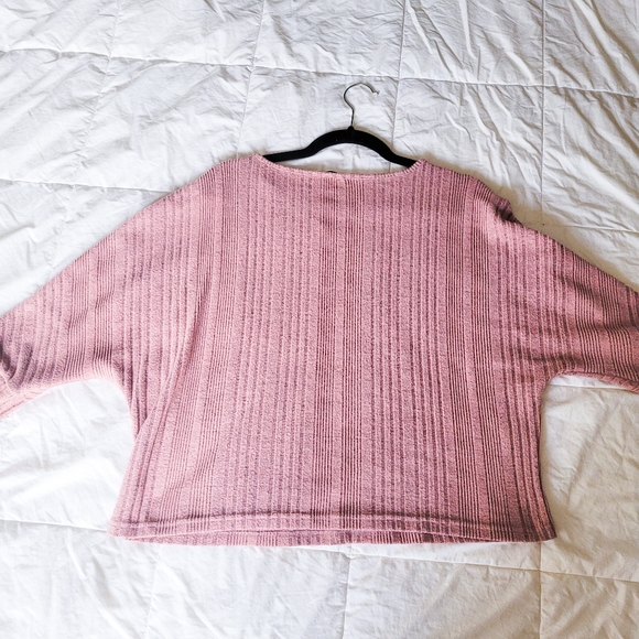 2/$8: Dark Blush Pink Longsleeve - Picture 4 of 4